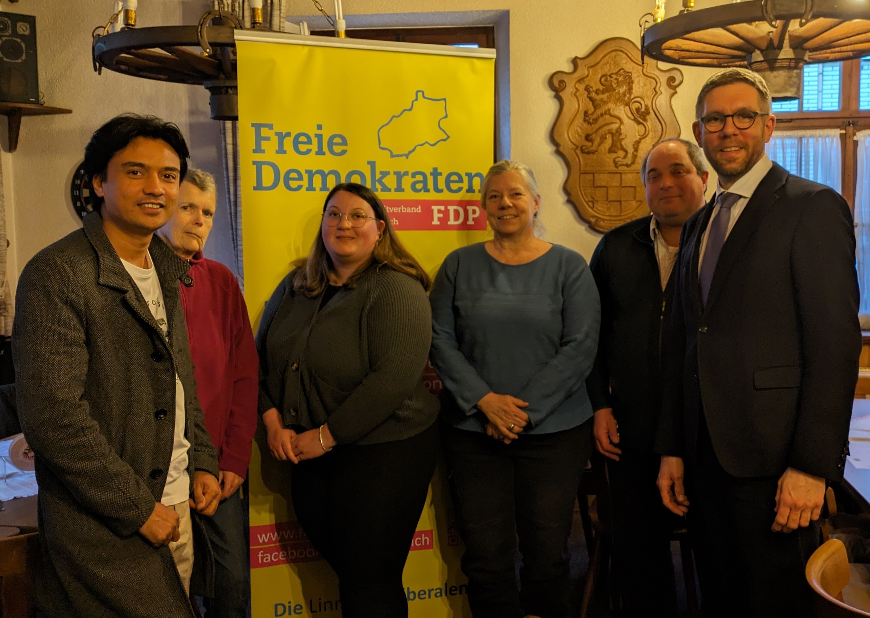 Vorstand der FDP Linnich 2024-2026