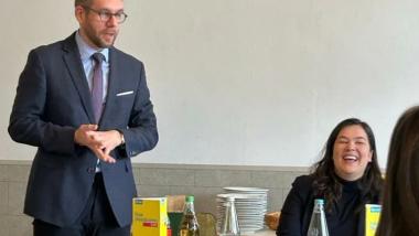 Patrick L. Schunn und Franziska Brandmann